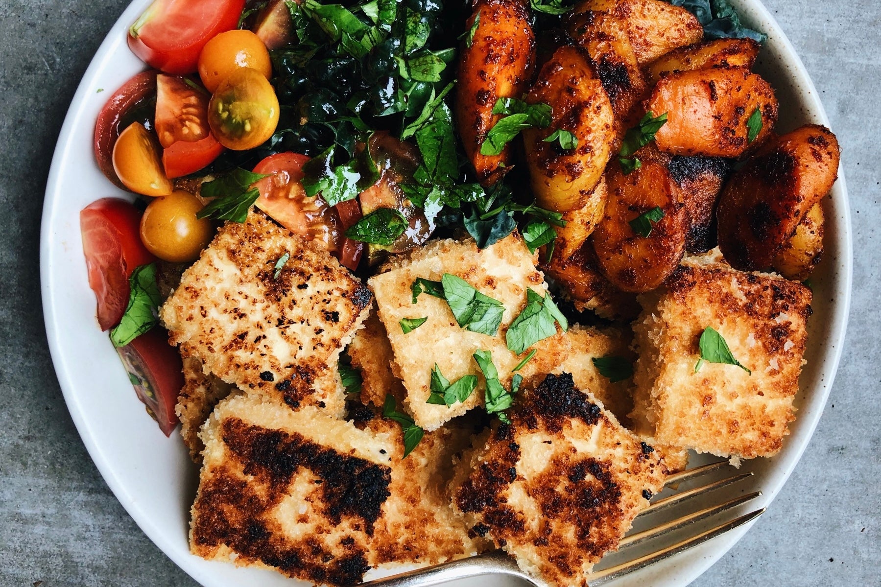 Panko Crusted Tofu
    
    
    
      &ndash; inpursuitofmore