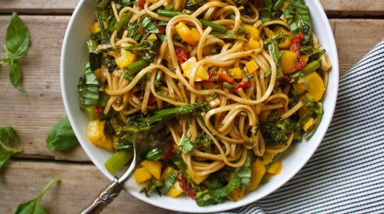 Vegan Soba Noodle & Vegetable Salad