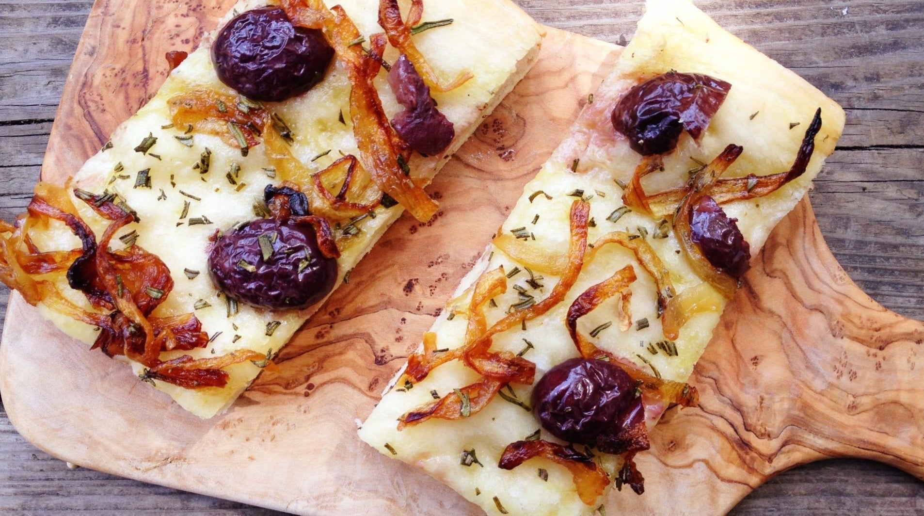 Caramelized Onion, Rosemary &amp; Olive Focaccia
    
    
    
      &ndash; inpursuitofmore