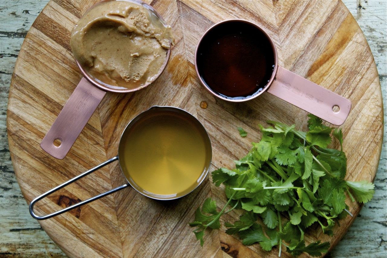 Peanut Sauce Noodle Bowl | In Pursuit Of More