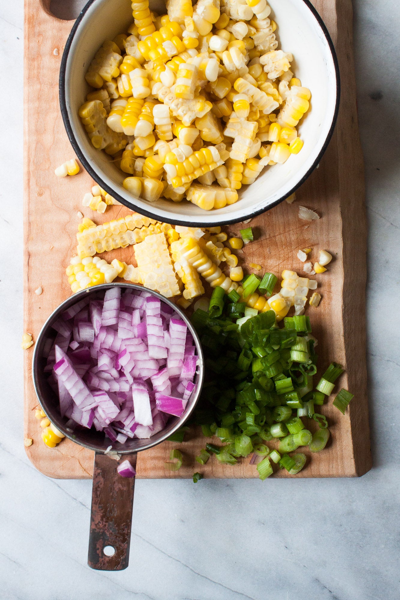 Sweet Corn + Beluga Lentil Salad with Honey Mustard Dressing