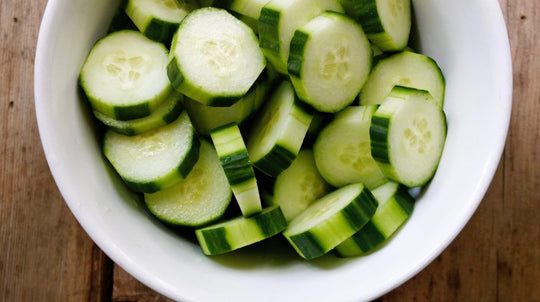 Simplest Cucumber Salad & A Few Thoughts On Food