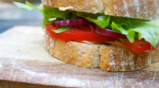 The Miracle of a Good Sandwich: Classic Cheese, Lettuce & Tomato