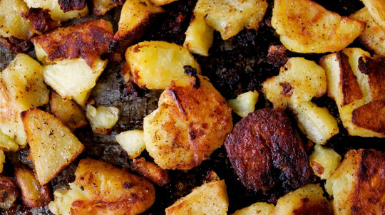 Jamie Oliver's Chuffed & Roasted Potatoes
